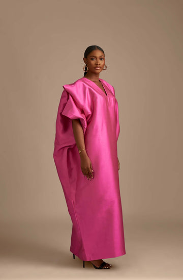 Hue By Idera Coco Boubou In Candy Pink